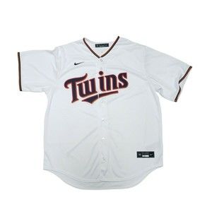 NWOT Nike Minnesota Twins White Home Blank Jersey Men's Size XL